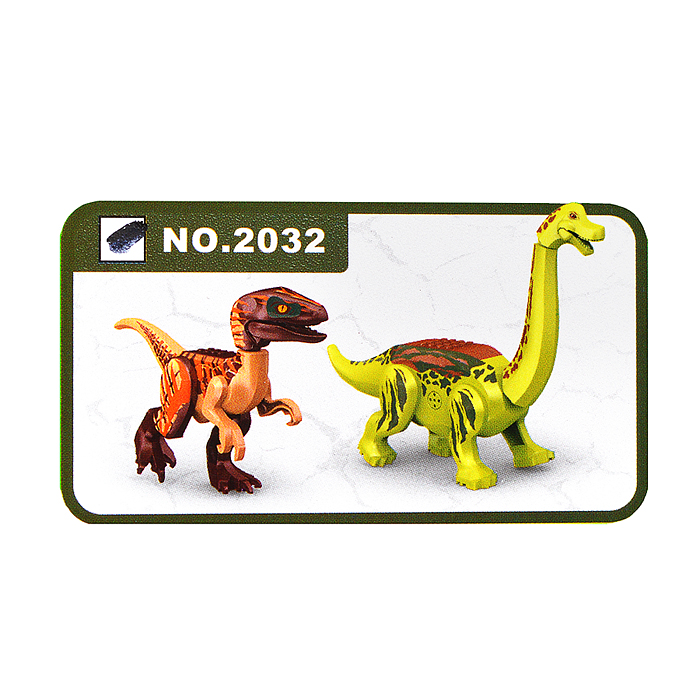 Динозавр 2032 на батарейках, в коробке