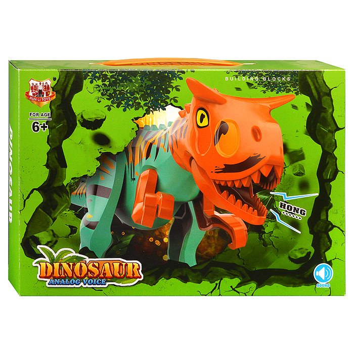 Динозавр 2032 на батарейках, в коробке