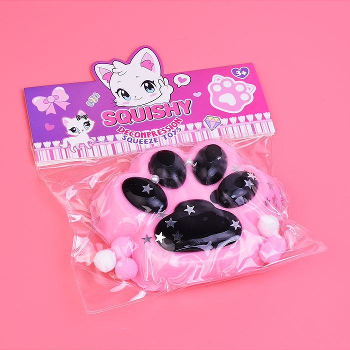 Игрушка-антистресс 00-6528 "Лапка котика"