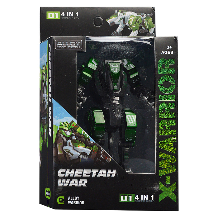 Фото к товару Робот HF9989-3 "X-warrior" трансформирующийся, в коробке Робот HF9989-3 "X-warrior" трансформирующийся, в коробке