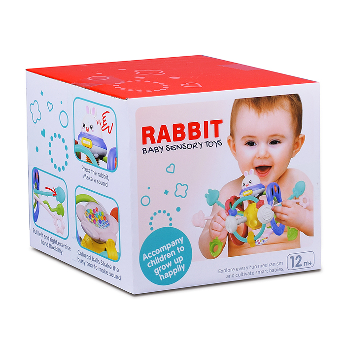 Развивающая игрушка BY310 "Зайка" в коробке