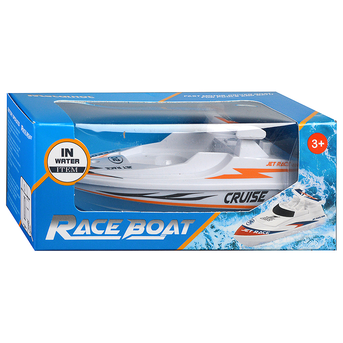 Фото к товару Лодка 53921 "Круиз" на батарейках, в коробке Лодка 53921 "Круиз" на батарейках, в коробке