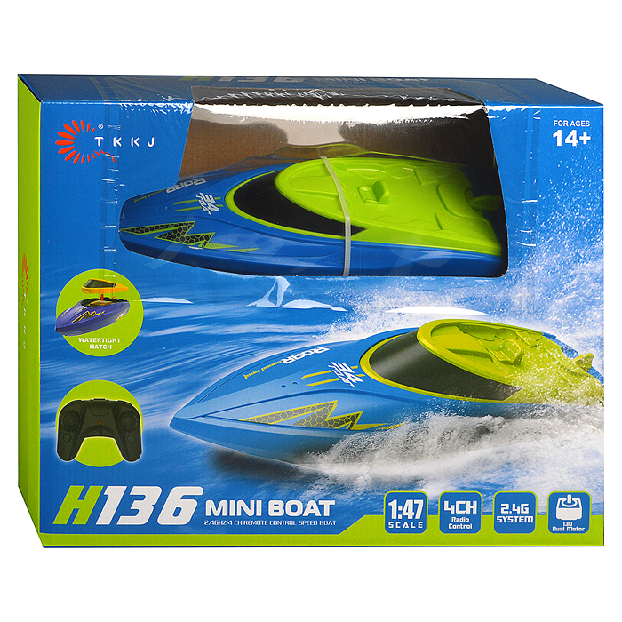 Катер H136 "Ветер свободы" р/у, 27MHz, в коробке