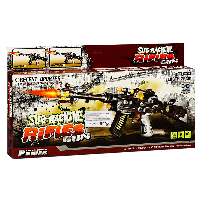 Фото к товару Автомат 7898 "Наступление" в коробке Автомат 7898 "Наступление" в коробке