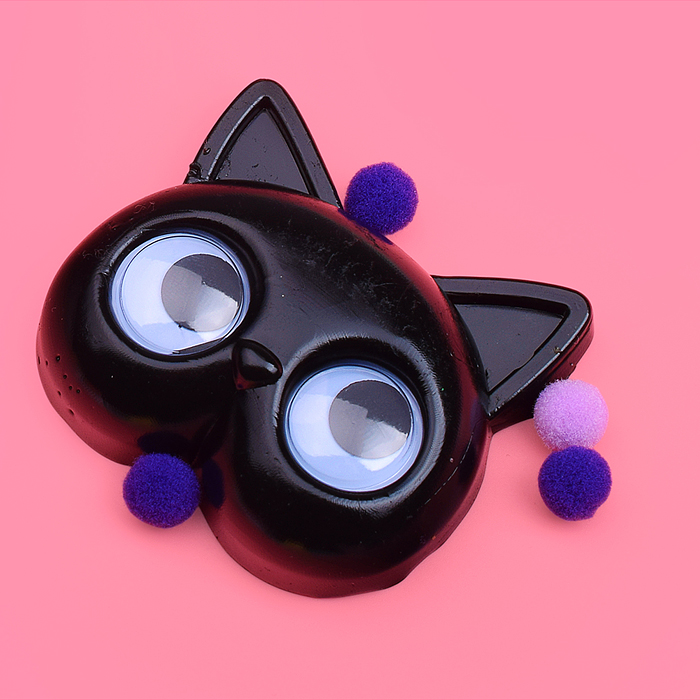 Игрушка-антистресс 00-6371 "Цветная кошка"