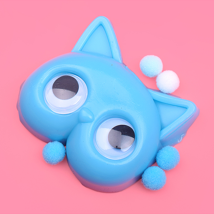 Игрушка-антистресс 00-6371 "Цветная кошка"