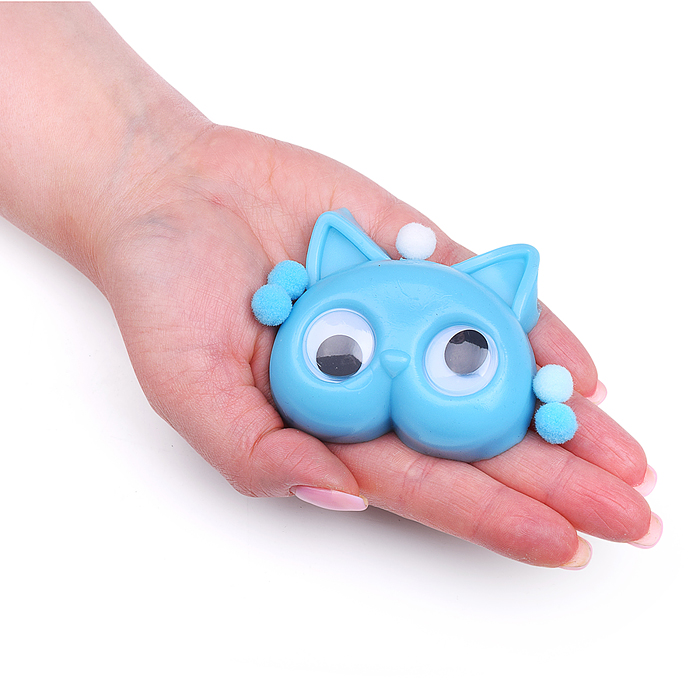 Игрушка-антистресс 00-6371 "Цветная кошка"