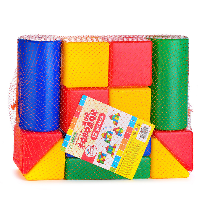 Конструктор "Мой городок" 12 дет. 