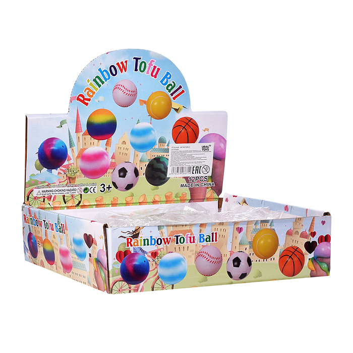 Игрушка-антистресс 00-6948 "Цветная печенька"