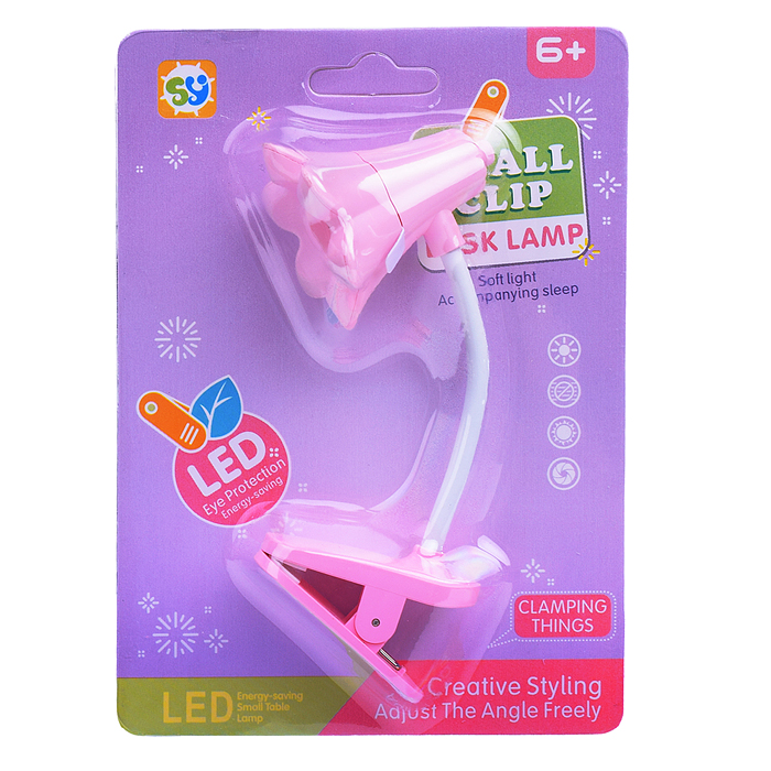 Фонарик игрушечный SY644A "Настольная лампа. Цветок" в коробке