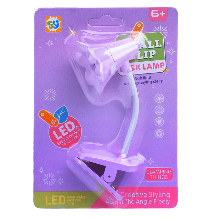 Фонарик игрушечный SY644A "Настольная лампа. Цветок" в коробке