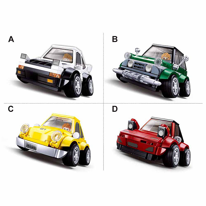 Конструктор M38-B1206 "Ретро-автомобиль" 