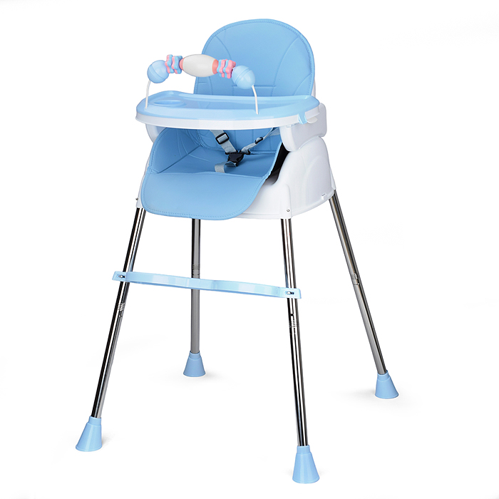 Стульчик детский STR012 голубой, в коробке