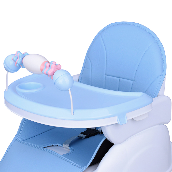 Стульчик детский STR012 голубой, в коробке