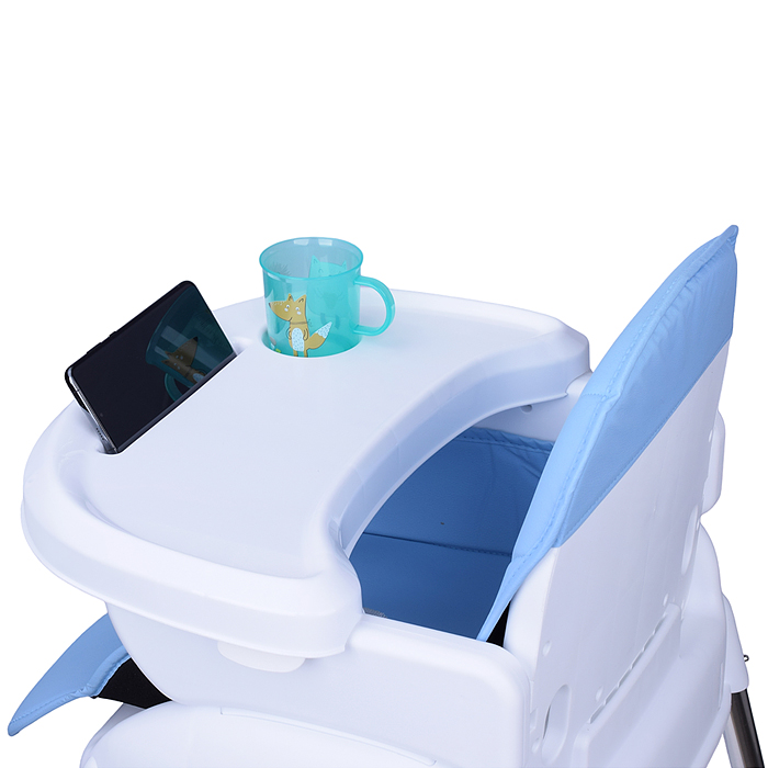 Стульчик детский STR012 голубой, в коробке