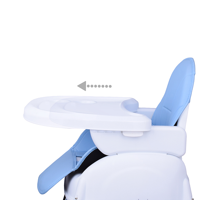 Стульчик детский STR012 голубой, в коробке