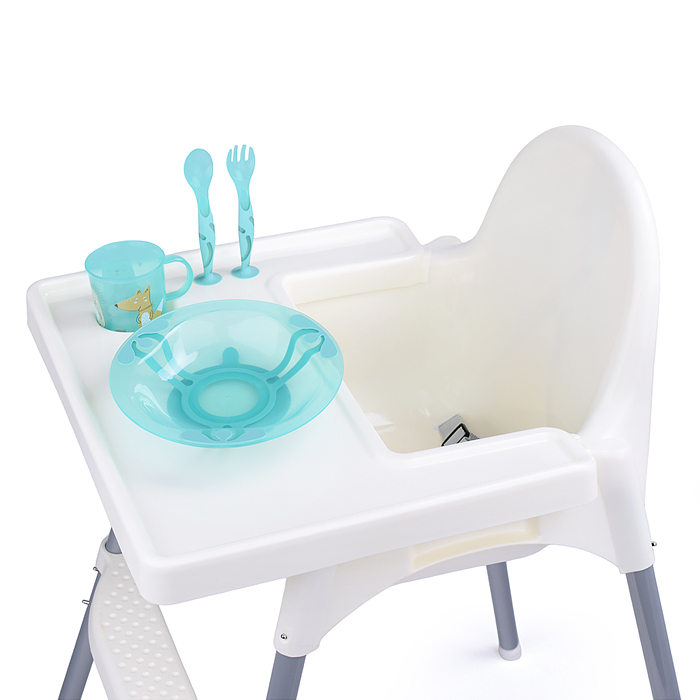 Стульчик детский STR006 белый, в коробке