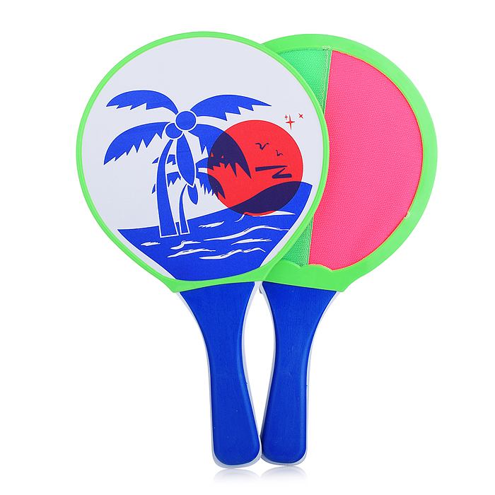 Фото к товару Набор игровых ракеток 00-5750 (2 ракетки, 2 мяча) в сетке Набор игровых ракеток 00-5750 (2 ракетки, 2 мяча) в сетке