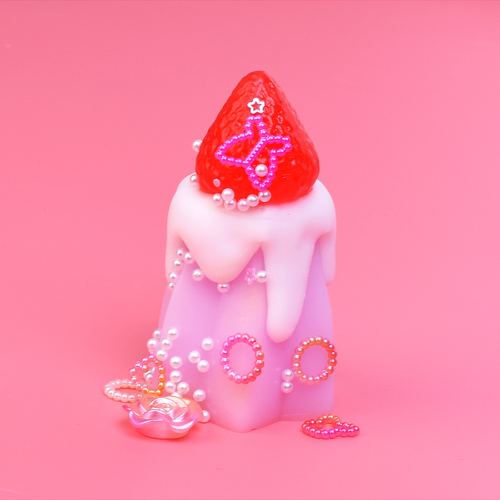 Игрушка-антистресс 00-6548 "Клубничное пирожное"