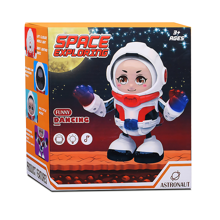 Фото к товару Интерактивная игрушка RS-3148 "Космонавт" в коробке Интерактивная игрушка RS-3148 "Космонавт" в коробке