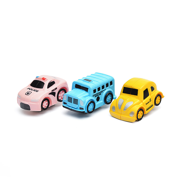 Автобус-Трек SJ680B-1 "Строитель" в коробке