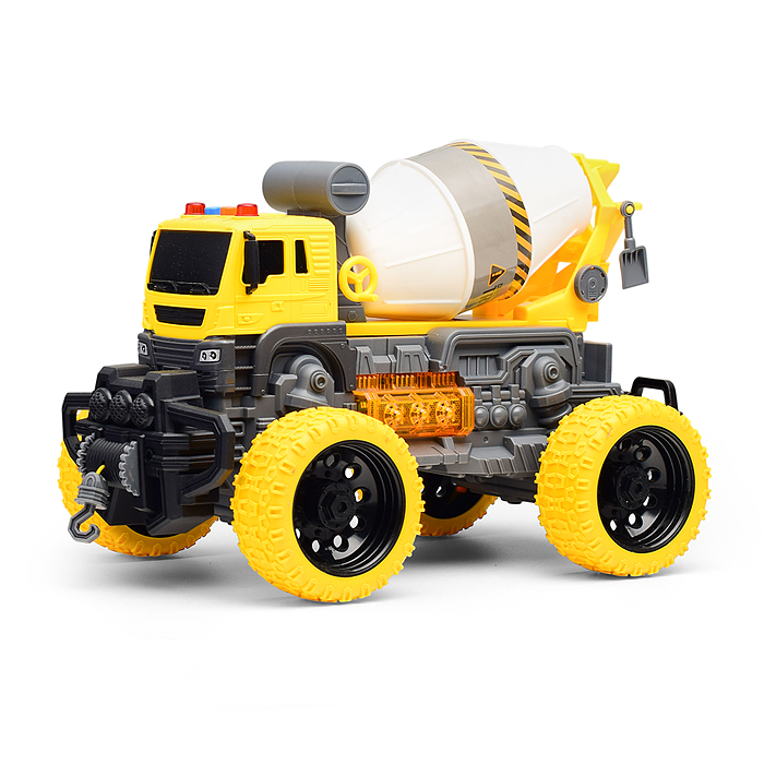 Машина JS102S "СтройМастер" 1:16 (свет, звук) в коробке