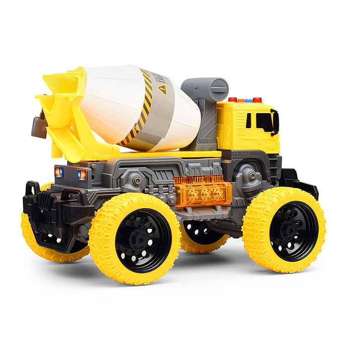 Машина JS102S "СтройМастер" 1:16 (свет, звук) в коробке