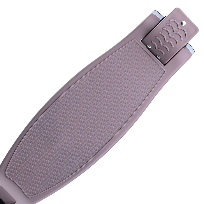 Самокат трёхколёсный R0198 ROCKET колёса световые PU, цвет мокко