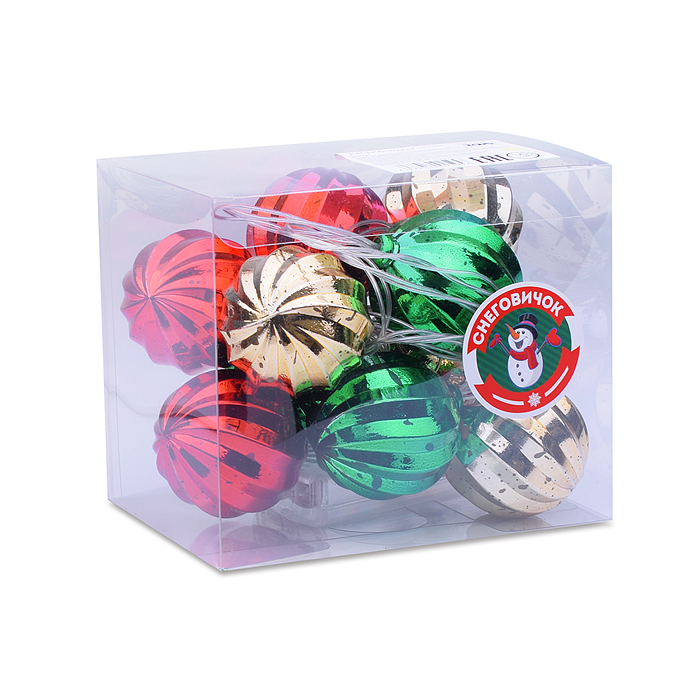 Фото к товару Электрогирлянда "Цветные шарики" 2м, 10 ламп, цвет: цветная Электрогирлянда "Цветные шарики" 2м, 10 ламп, цвет: цветная