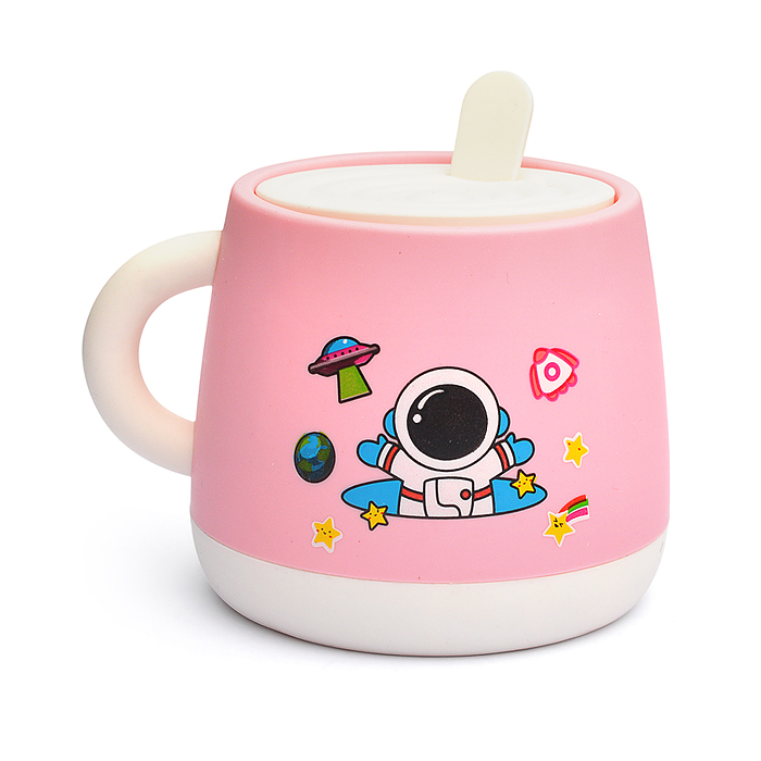 Фонарик-светильник игрушечный 357H "Кружка. Космонавт" в коробке