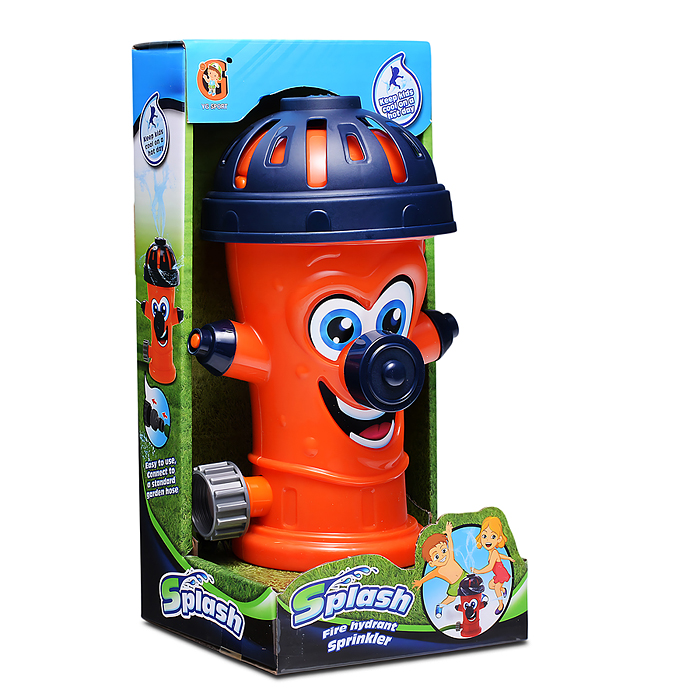 Фото к товару Игрушка - брызгалка YG13R "Пожарный гидрант", для подключения к водному шлангу, в коробке Игрушка - брызгалка YG13R "Пожарный гидрант", для подключения к водному шлангу, в коробке
