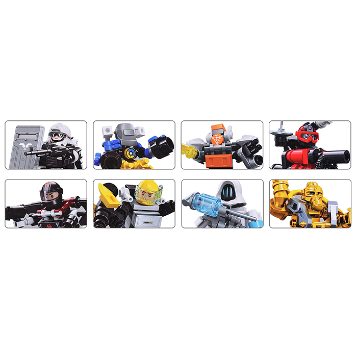 Конструктор 703100 "Операция "Черный ястреб" в коробке