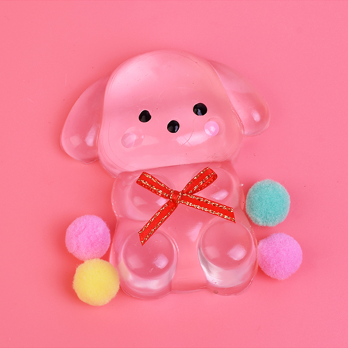 Игрушка-антистресс 00-6516 "Хрустально-прозрачный котик"