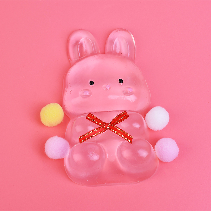 Игрушка-антистресс 00-6516 "Хрустально-прозрачный котик"