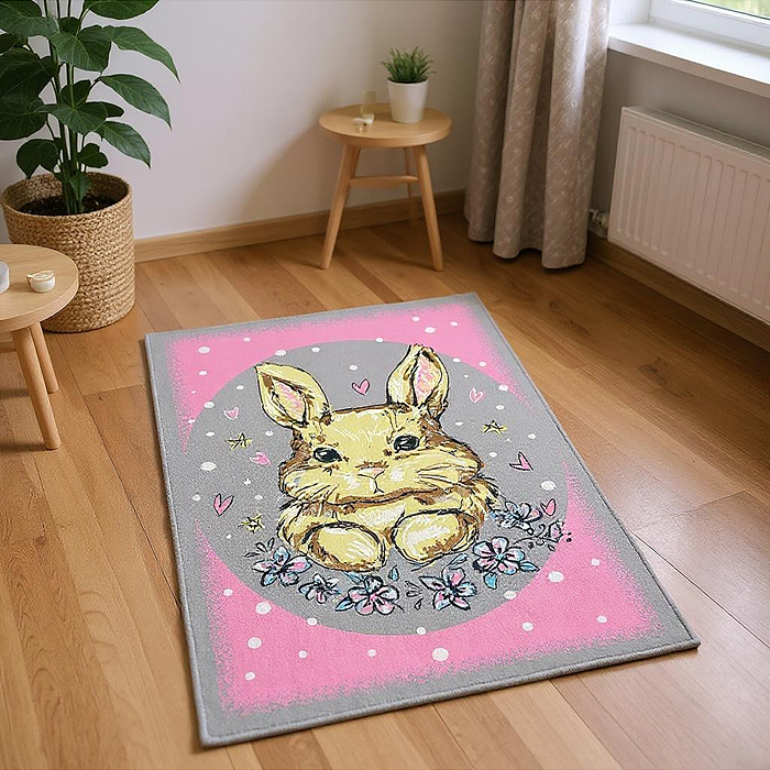 Ковер "Зайчонок" дет. 1х1,5 прямоугольный