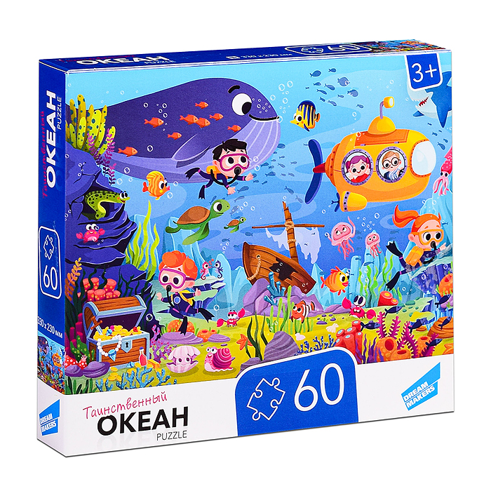 Пазлы 60 "Океан" Пазлы 60 "Океан"