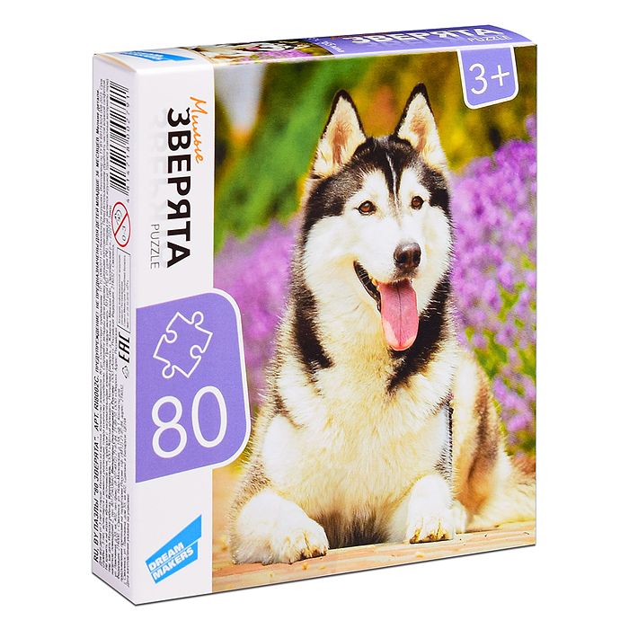 Пазлы 80 "Зверята" Пазлы 80 "Зверята"