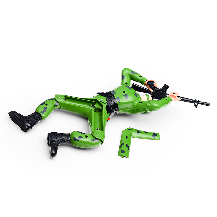 Солдат BT0061 "Разведка" на батарейках, на листе