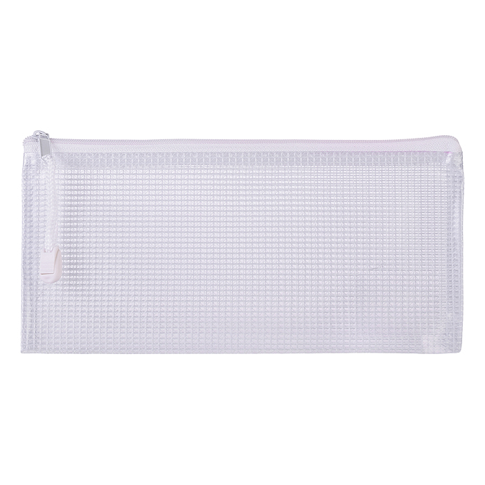 Фото к товару Папка на молнии DL (235x108 мм) тонированный армированный ПВХ 280 мкм, цветная текстильная Папка на молнии DL (235x108 мм) тонированный армированный ПВХ 280 мкм, цветная текстильная