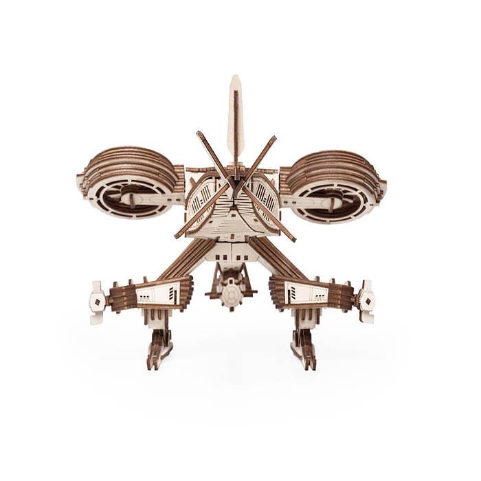 Модель Футуристический вертолёт "Ночной беркут"