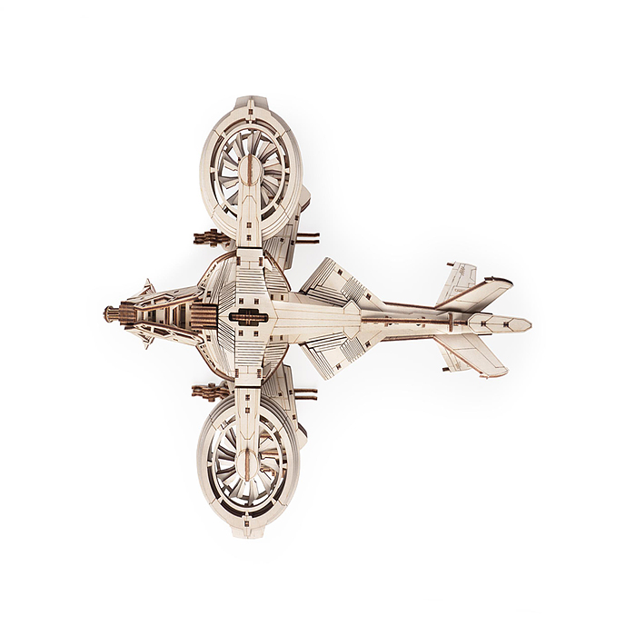 Модель Футуристический вертолёт "Ночной беркут"