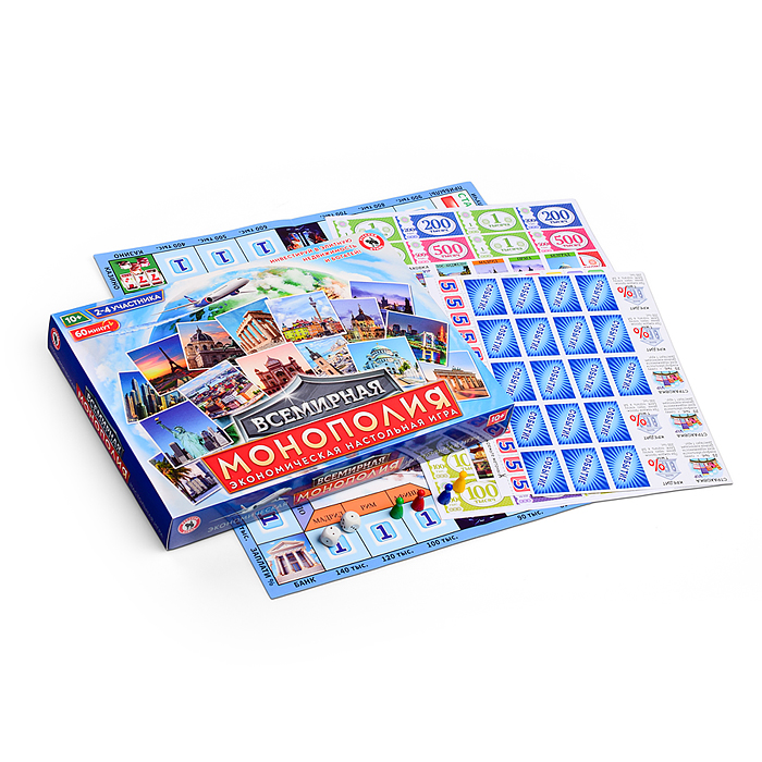 Настольная игра "Всемирная монополия"