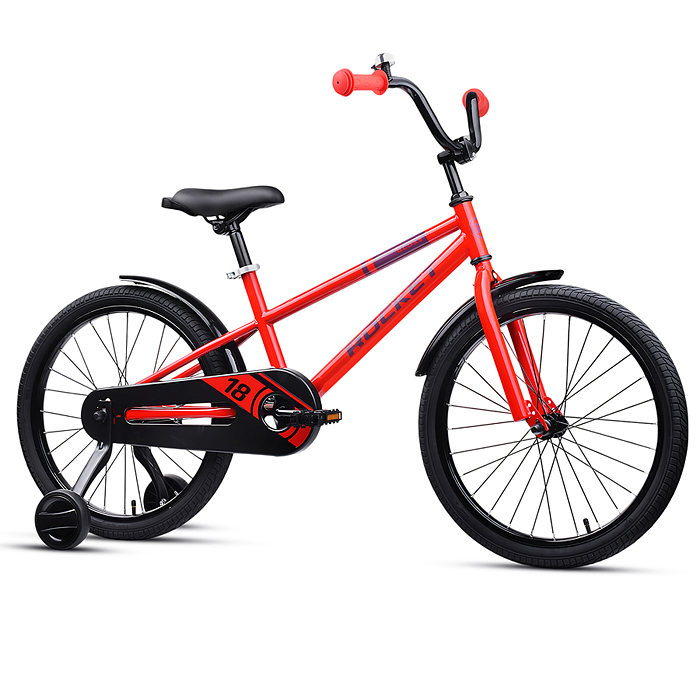 Велосипед 18" Rocket Gloss, цвет красный