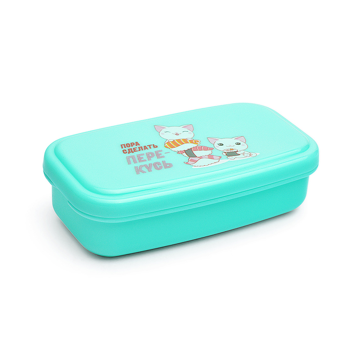 Ланчбокс "Перекусь" 105x57x30 мм, 95 мл, для школьных завтраков, перекусов