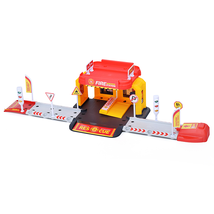 Парковка-трек MH-184 "Street convoy-3" в коробке