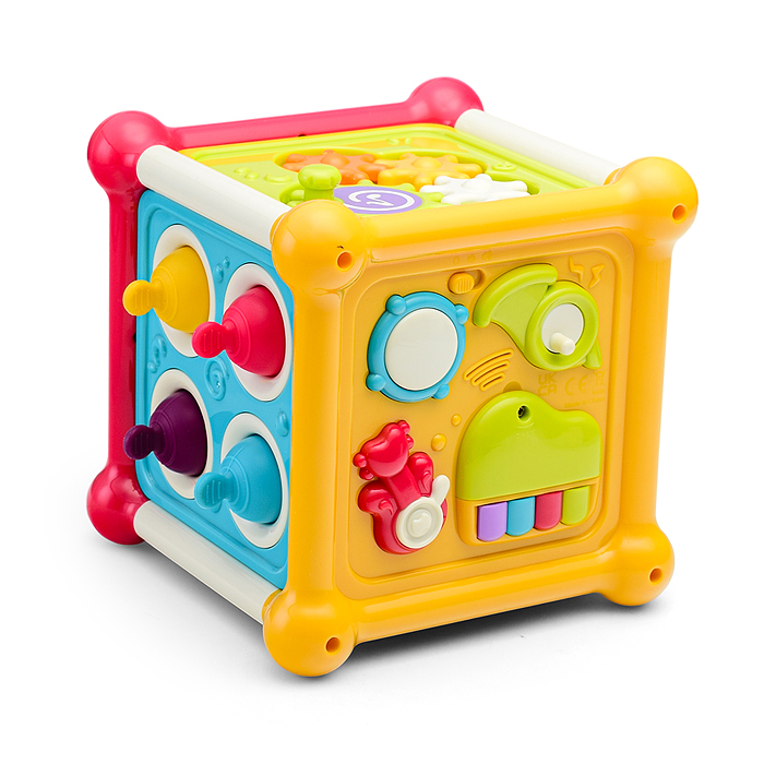 Фото к товару Куб развивающий 3860 "Умный малыш" в коробке Куб развивающий 3860 "Умный малыш" в коробке