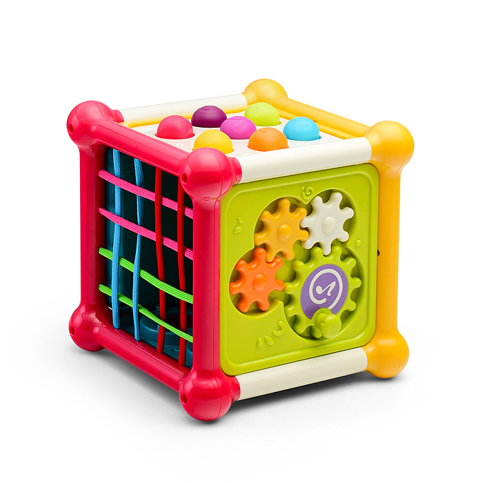 Фото к товару Куб развивающий 3860 "Умный малыш" в коробке Куб развивающий 3860 "Умный малыш" в коробке