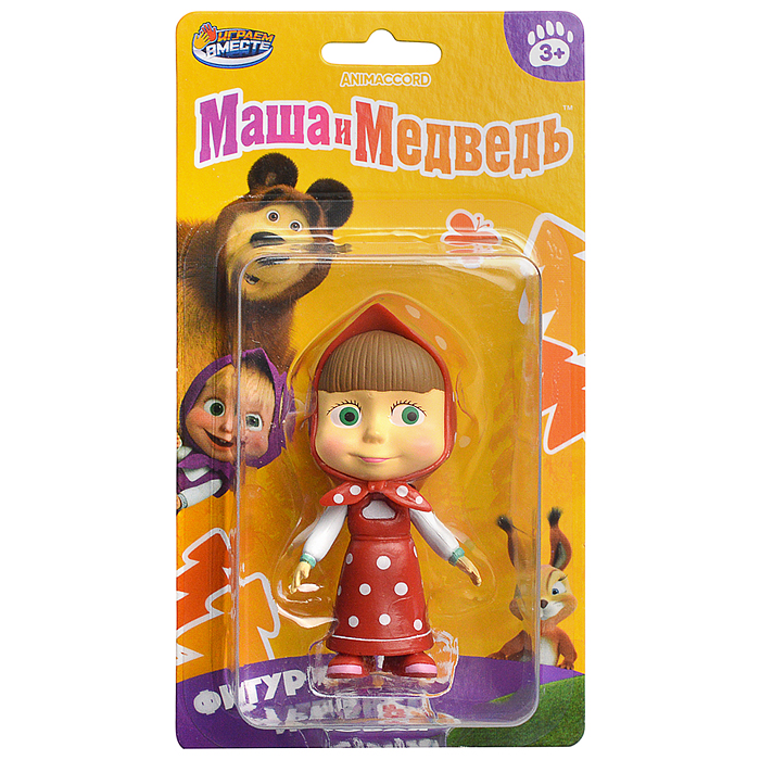 Фигурка "Маша и Медведь" блистер Фигурка "Маша и Медведь" блистер