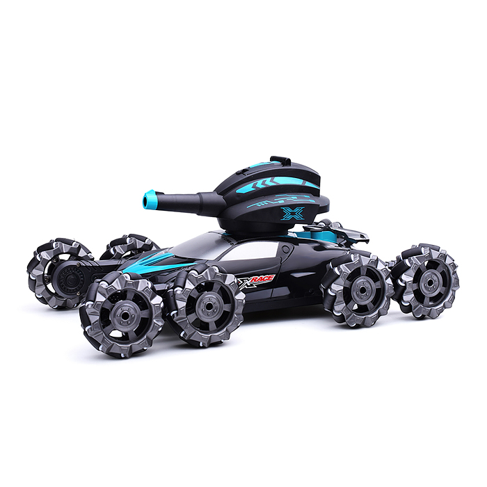 Машина QF667-9 "Rasing с пушкой-5" р/у, 27MHz, в коробке