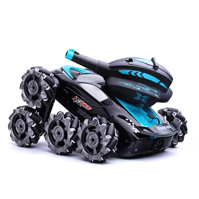 Машина QF667-9 "Rasing с пушкой-5" р/у, 27MHz, в коробке